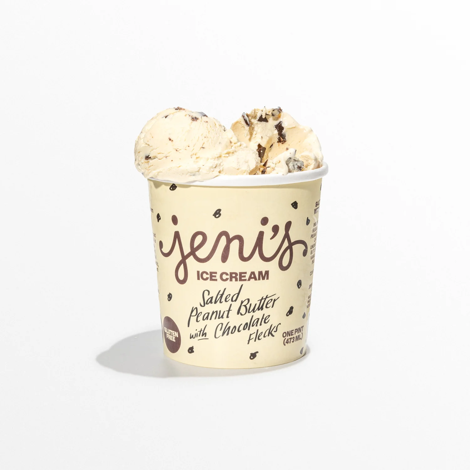 Salted Peanut Butter with Chocolate Flecks